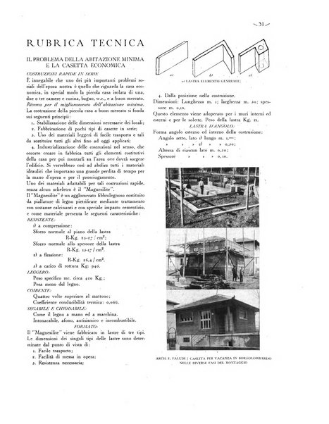 Rassegna di architettura rivista mensile di architettura e decorazione