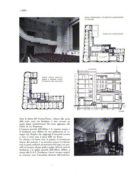 Rassegna di architettura rivista mensile di architettura e decorazione