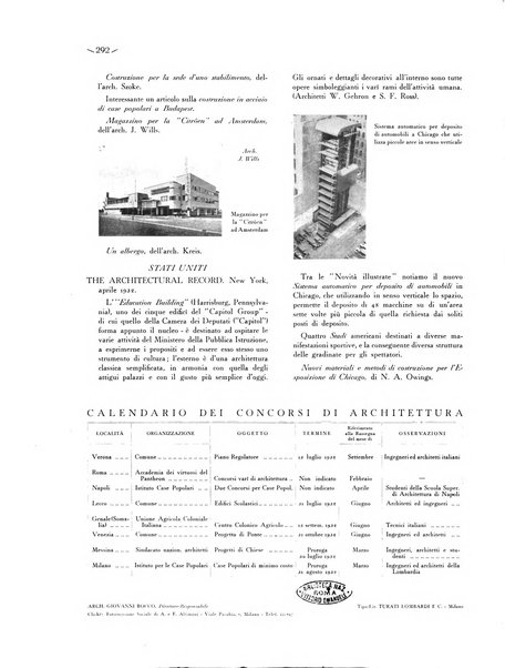 Rassegna di architettura rivista mensile di architettura e decorazione