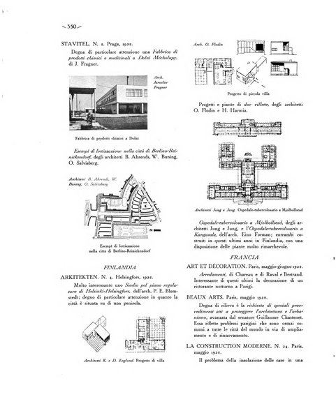 Rassegna di architettura rivista mensile di architettura e decorazione