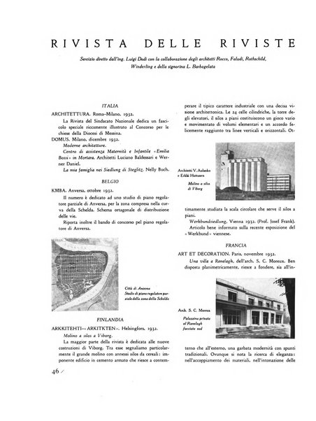 Rassegna di architettura rivista mensile di architettura e decorazione