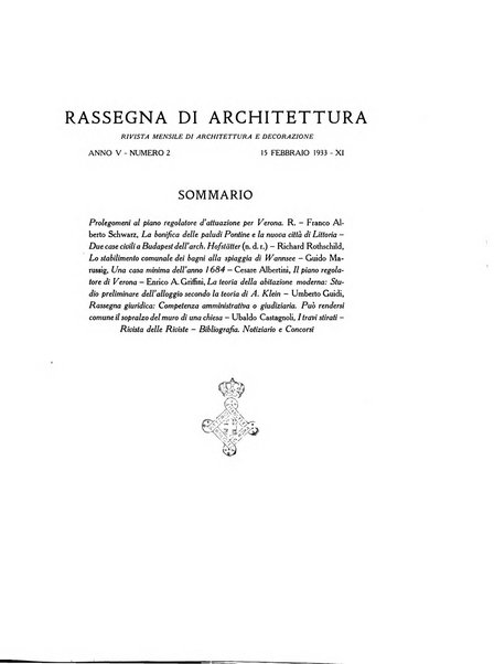 Rassegna di architettura rivista mensile di architettura e decorazione