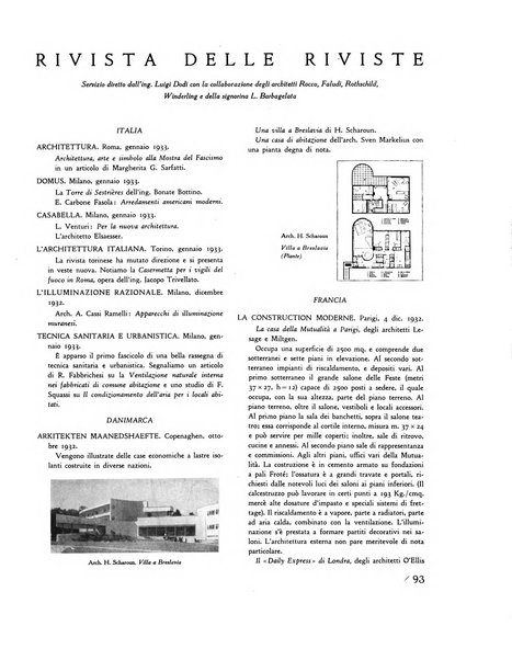 Rassegna di architettura rivista mensile di architettura e decorazione