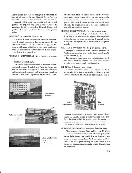 Rassegna di architettura rivista mensile di architettura e decorazione