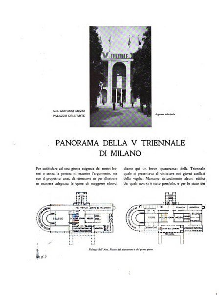 Rassegna di architettura rivista mensile di architettura e decorazione