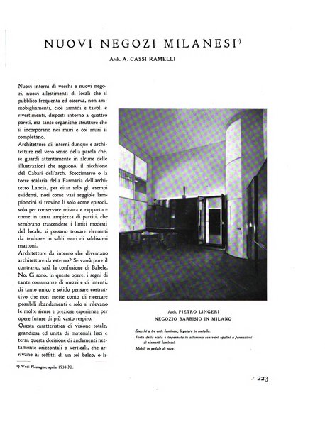 Rassegna di architettura rivista mensile di architettura e decorazione