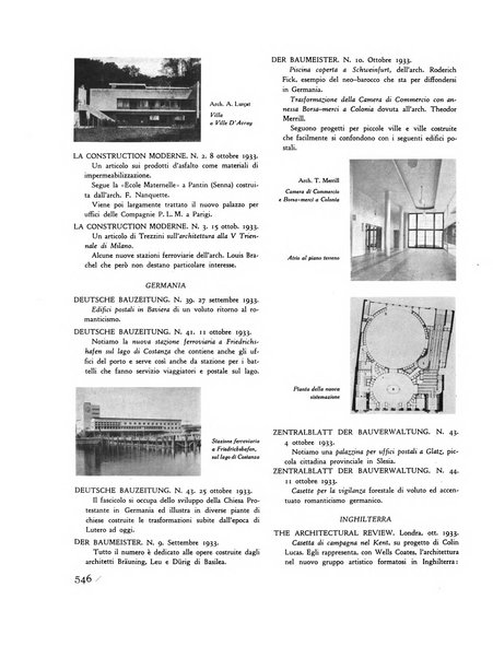 Rassegna di architettura rivista mensile di architettura e decorazione