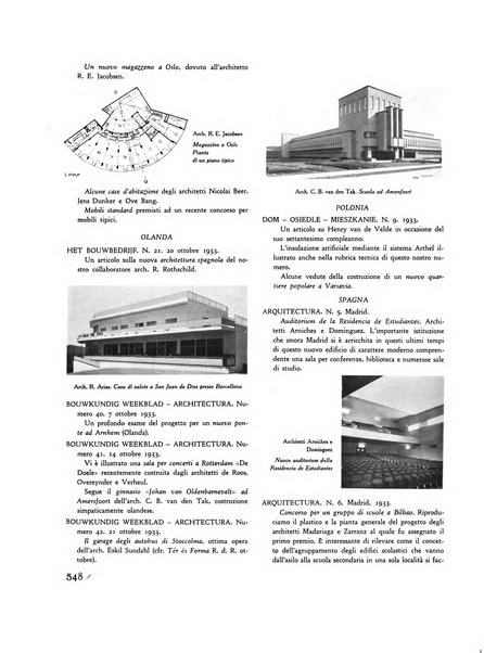 Rassegna di architettura rivista mensile di architettura e decorazione