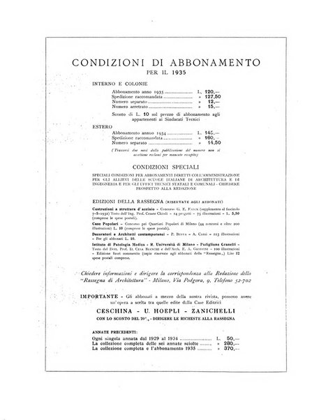 Rassegna di architettura rivista mensile di architettura e decorazione