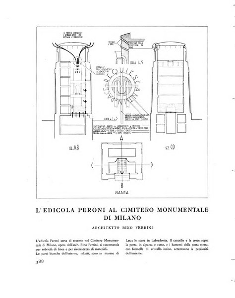 Rassegna di architettura rivista mensile di architettura e decorazione