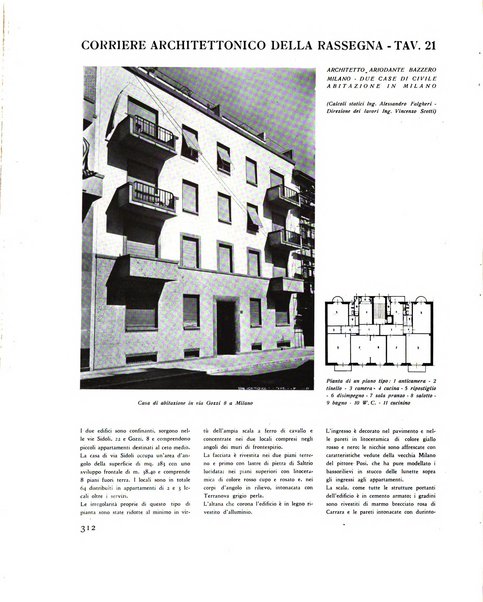 Rassegna di architettura rivista mensile di architettura e decorazione