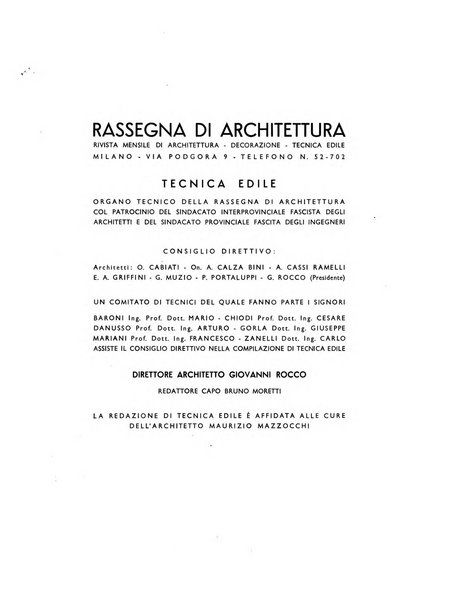 Rassegna di architettura rivista mensile di architettura e decorazione