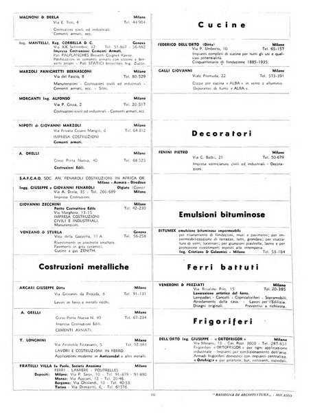 Rassegna di architettura rivista mensile di architettura e decorazione