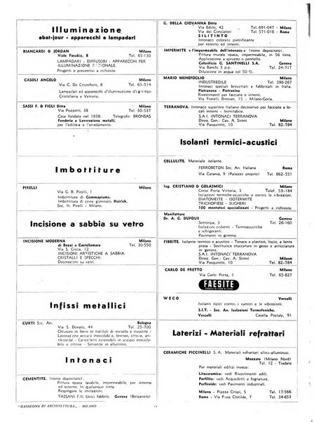 Rassegna di architettura rivista mensile di architettura e decorazione