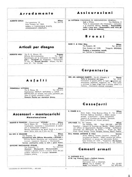 Rassegna di architettura rivista mensile di architettura e decorazione