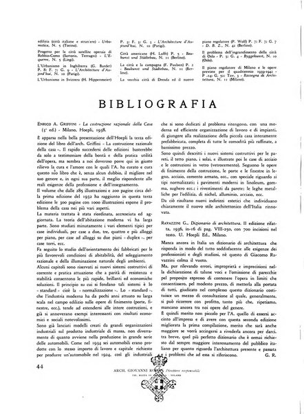 Rassegna di architettura rivista mensile di architettura e decorazione