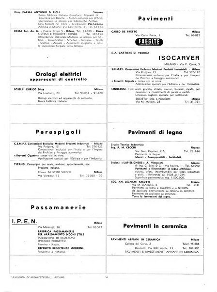 Rassegna di architettura rivista mensile di architettura e decorazione