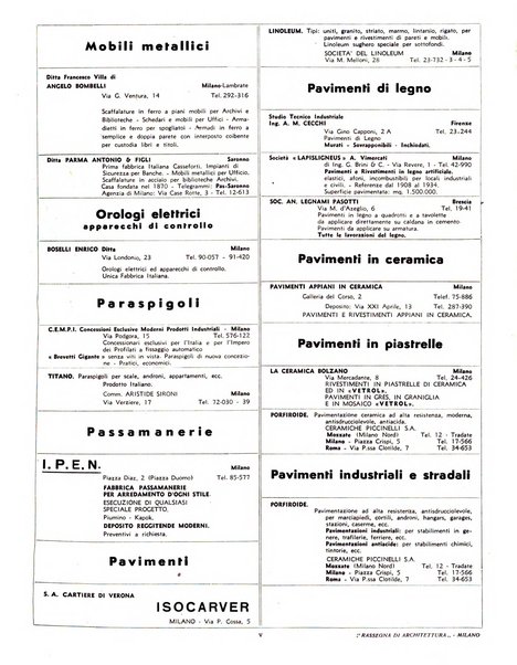 Rassegna di architettura rivista mensile di architettura e decorazione