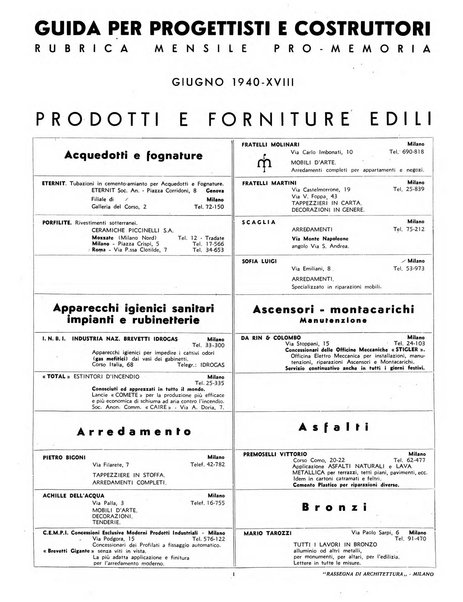 Rassegna di architettura rivista mensile di architettura e decorazione