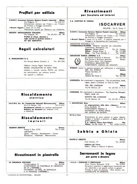 Rassegna di architettura rivista mensile di architettura e decorazione