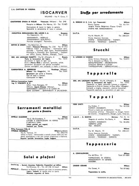 Rassegna di architettura rivista mensile di architettura e decorazione