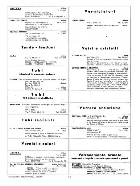 Rassegna di architettura rivista mensile di architettura e decorazione