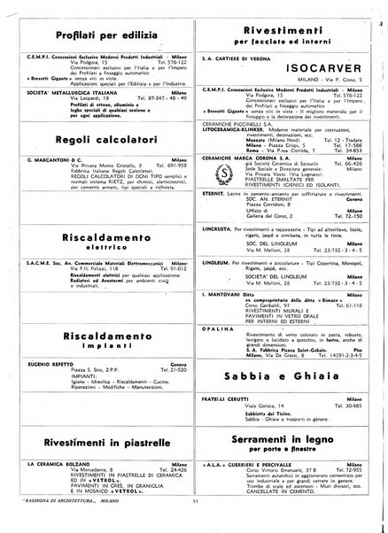 Rassegna di architettura rivista mensile di architettura e decorazione