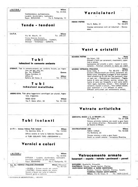 Rassegna di architettura rivista mensile di architettura e decorazione