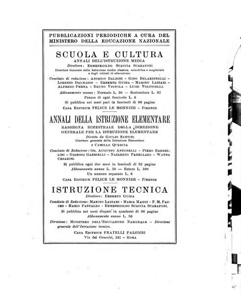 Le arti rassegna bimestrale dell'arte antica e moderna