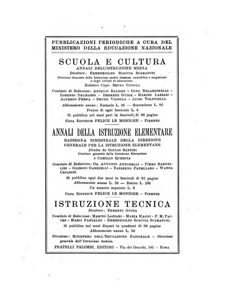 Le arti rassegna bimestrale dell'arte antica e moderna