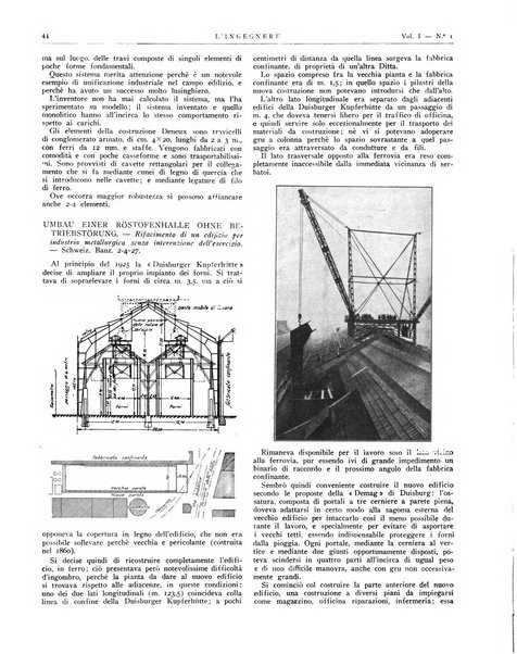 L'ingegnere rivista tecnica del Sindacato nazionale fascista ingegneri