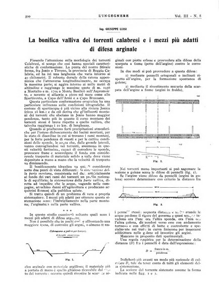 L'ingegnere rivista tecnica del Sindacato nazionale fascista ingegneri