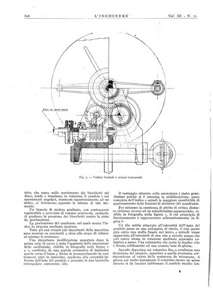 L'ingegnere rivista tecnica del Sindacato nazionale fascista ingegneri