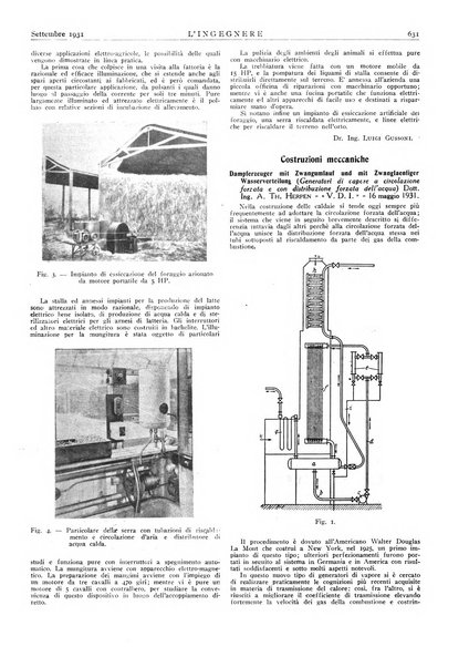 L'ingegnere rivista tecnica del Sindacato nazionale fascista ingegneri