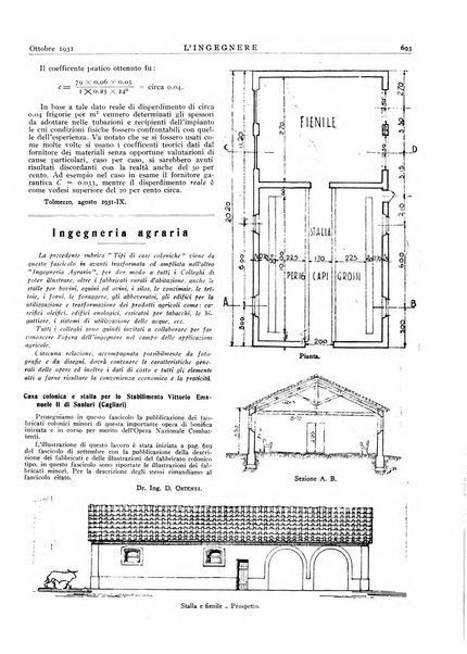 L'ingegnere rivista tecnica del Sindacato nazionale fascista ingegneri