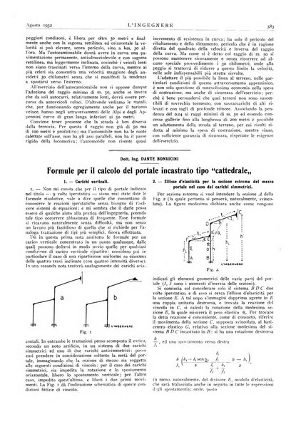 L'ingegnere rivista tecnica del Sindacato nazionale fascista ingegneri