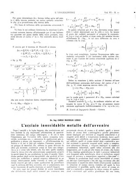 L'ingegnere rivista tecnica del Sindacato nazionale fascista ingegneri