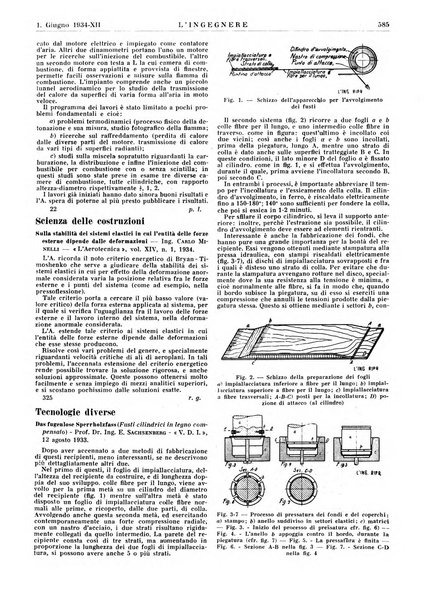 L'ingegnere rivista tecnica del Sindacato nazionale fascista ingegneri