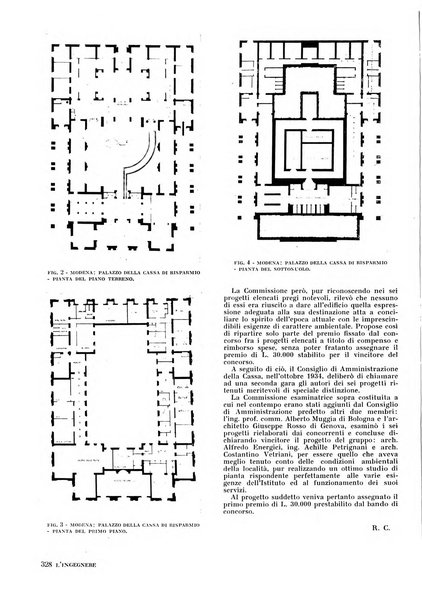 L'ingegnere rivista tecnica del Sindacato nazionale fascista ingegneri