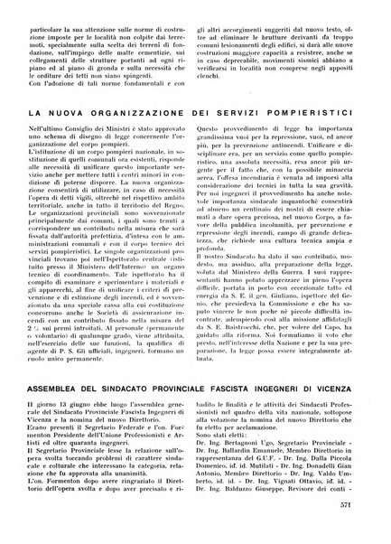 L'ingegnere rivista tecnica del Sindacato nazionale fascista ingegneri