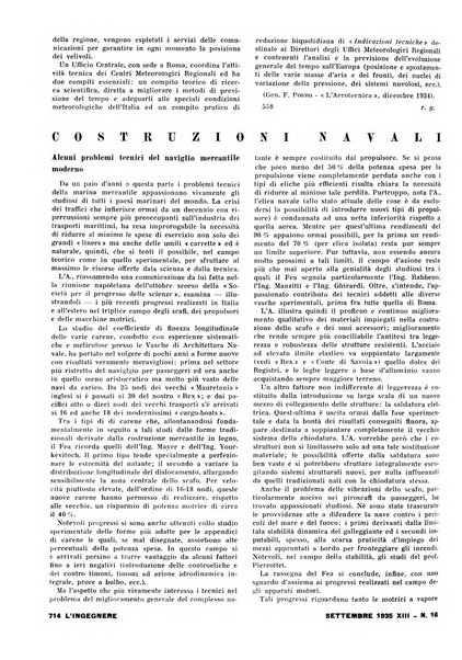 L'ingegnere rivista tecnica del Sindacato nazionale fascista ingegneri