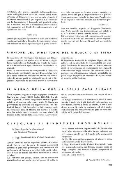 L'ingegnere rivista tecnica del Sindacato nazionale fascista ingegneri