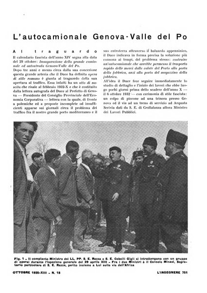 L'ingegnere rivista tecnica del Sindacato nazionale fascista ingegneri