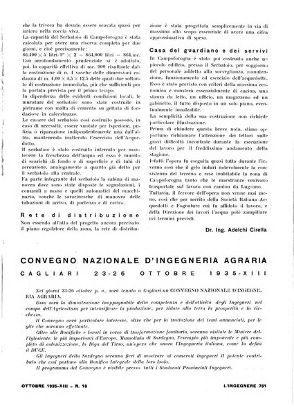 L'ingegnere rivista tecnica del Sindacato nazionale fascista ingegneri