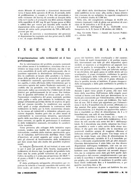 L'ingegnere rivista tecnica del Sindacato nazionale fascista ingegneri