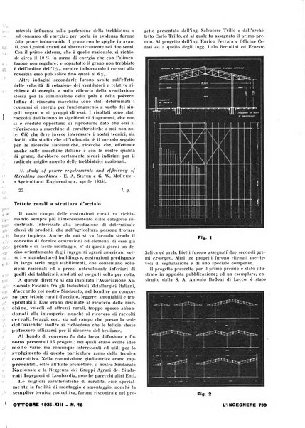 L'ingegnere rivista tecnica del Sindacato nazionale fascista ingegneri