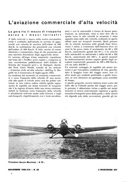 L'ingegnere rivista tecnica del Sindacato nazionale fascista ingegneri