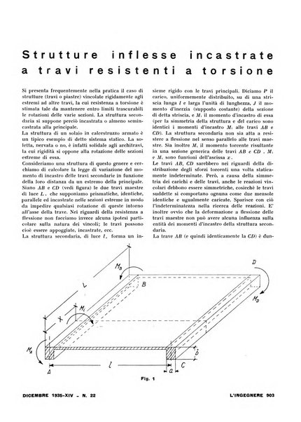 L'ingegnere rivista tecnica del Sindacato nazionale fascista ingegneri