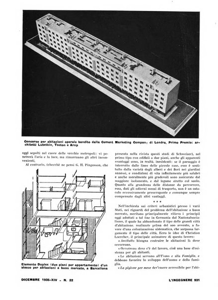 L'ingegnere rivista tecnica del Sindacato nazionale fascista ingegneri