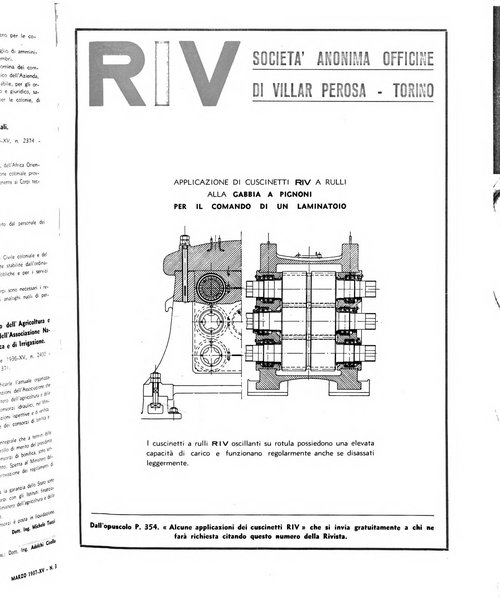 L'ingegnere rivista tecnica del Sindacato nazionale fascista ingegneri